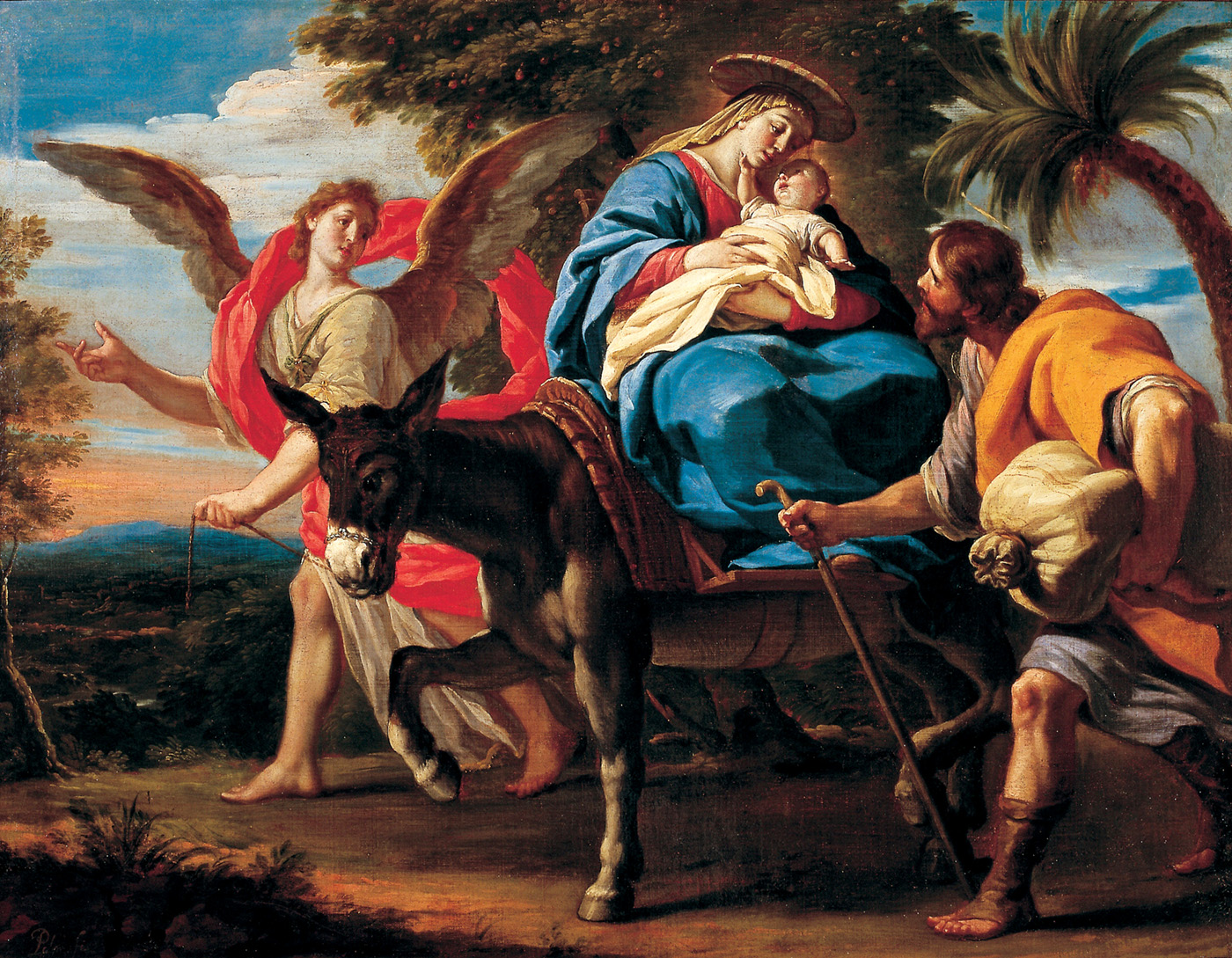 flight to egypt